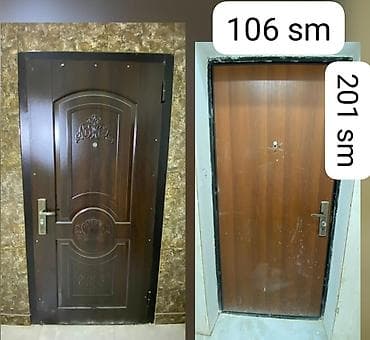 Seyif Qapı satılır qiyməti 100 manat ölçü eni 1.06 sm hündürlüyü 2.01 — 1
