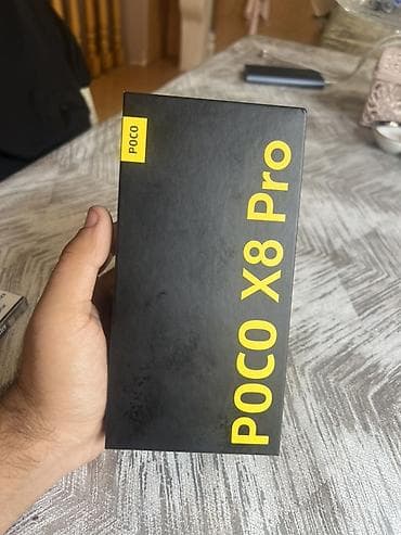philips xenium w8500: Poco X8 Pro, 512 GB, rəng - Yaşıl, Sensor — 7