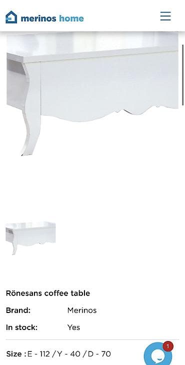 nej masa: Düz masa, Açılmayan, Təkərsiz — 3