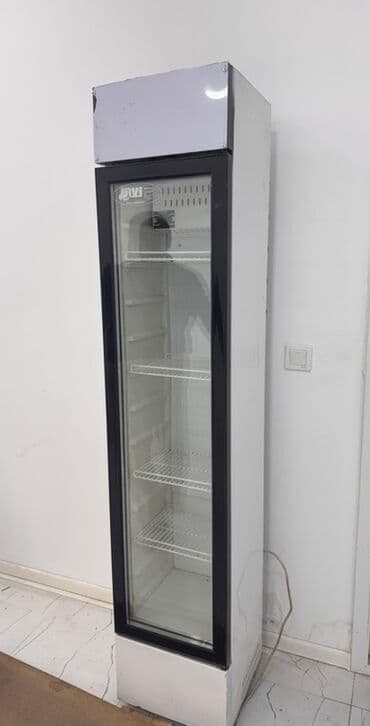 Vitrin tipli soyuducu (şüşə qapılı) - Tək qapılı, şüşə vitrin