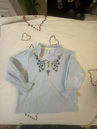Uşaqlar üçün digər geyimlər: Uşaq geyim dəsti ayr ayriliqda her biri 6 azn - Üst: Açıq göy-ağ — 2