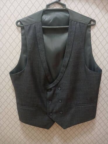 прокат мужских костюмов в баку: Kostyum (Boz) Şalvar ölçüləri : Bel umumi 94sm uzunluq 98sm (ehtiyat — 3