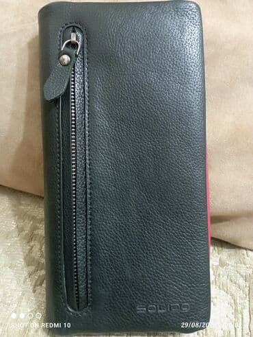 золотые комплекты с бриллиантами в баку: Кошелек, Натуральная кожа — 6