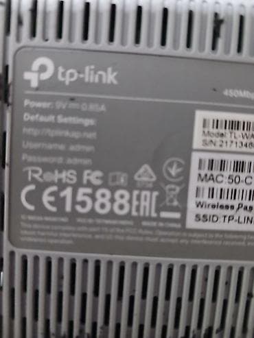 modem internet: TP-Link TL-WA901ND – 450 Mbps Wireless N Access Point Xüsusiyyətlər — 6