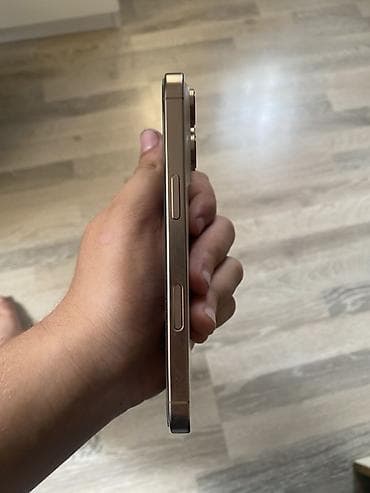 IPhone 16 Pro, 128 GB, Desert Titanium, Barmaq izi, Simsiz şarj, Face ID — 6