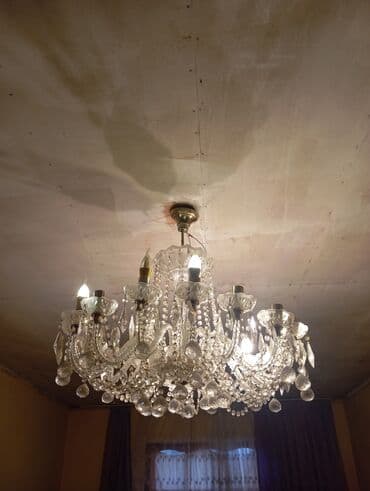 Led çilçıraqlar: Çılçıraq, 8 lampa, Xrustal — 2