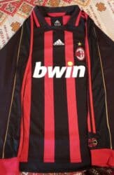 qarabağ forması satın al: Salam aleykum AC Milan uzunqol Adidas forma. Orijinal ilə bire-bir — 4