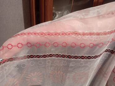 Yorğan üzləri: Новый материал для занавес тюль длина 5 метров ширина 140 — 3