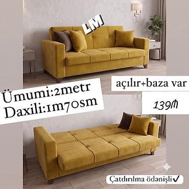 divan yeni: Divanlar Endirim fürsəti💣 139₼ Yeni və sifarişlə Ümumi ölçü  — 3