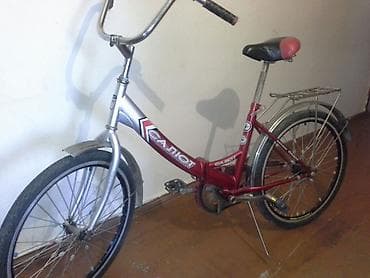 Şəhər velosipedi - Rəng: qırmızı-gümüş kombinasiyası, loqolu dizayn - lalafo.az -da Şəhər velosipedi - Rəng: qırmızı-gümüş kombinasiyası, loqolu dizayn -