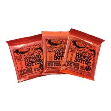 серебряные струны для гитары: Enrie Ball elektrik gitara simi Model: 2215 Skinny Top Heavy Bottom — 1