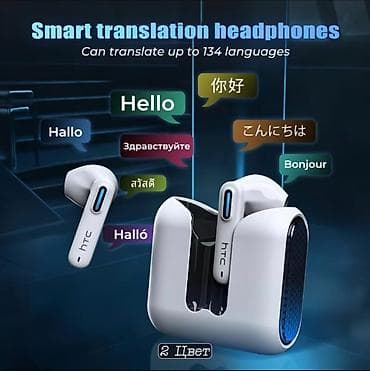 Yeni Simsiz (Bluetooth) Qulaqcıqlar, HTC, rəng - Ağ — 4