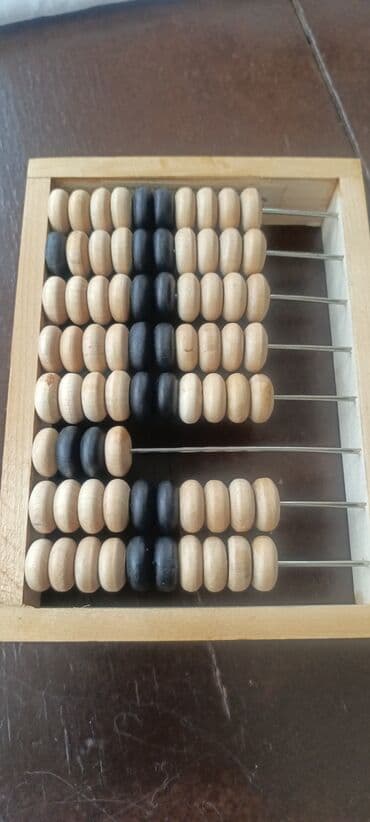 детские альбомы для фотографий: Taxta hesab (abak)-Sovet dövrü,vəziyyəti yeni.istifadə olunmayıb! - — 2