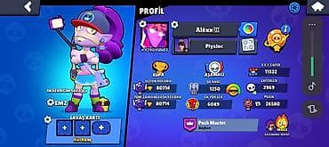 Brawl Stars hesabı – yüksək göstəricilərlə dolu oyun profili - Profil
