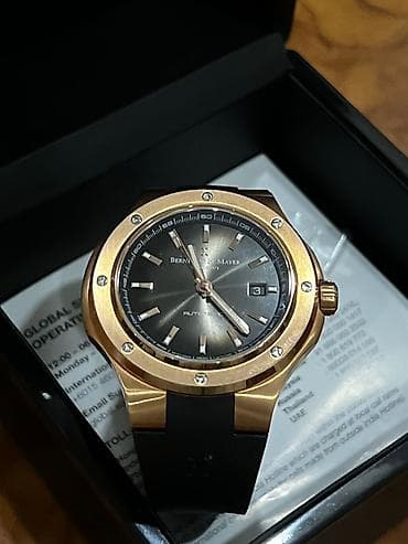 Смарт часы: Наручные часы, Bernhard Mayer, цвет - Золотой — 1