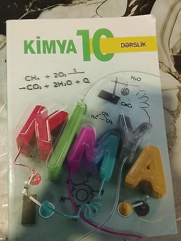 pdf 4 1: Məhsul: “Kimya 10” dərsliyi Təsvir: - 10-cu sinif üçün rəsmi “Kimya” — 1