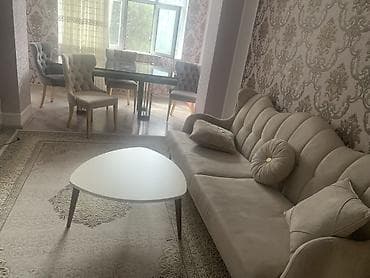 Ev üçün mebel: Yemək otağı və qonaq otağı mebel dəsti - Yemək masası: parlaq qara — 5