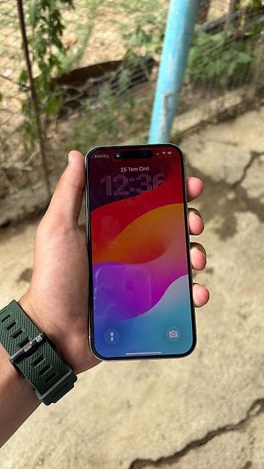tv bu 2: IPhone 15 Pro, 256 GB, Ağ, Zəmanət, Simsiz şarj, Face ID — 5