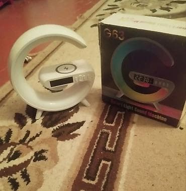 spiral lampa: G63 Smart Light Sound Machine – çoxfunksiyalı masaüstü cihaz - — 1