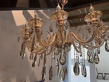 ucuz listurlar: Çılçıraq, 10 və daha çox lampa, Şüşə — 1