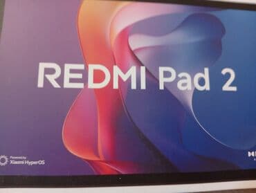 i pad: Redmi Pad 2 planşet işlənmişdi 8 ram 256 yaddaş qiyməti 400AZN istəyən — 1