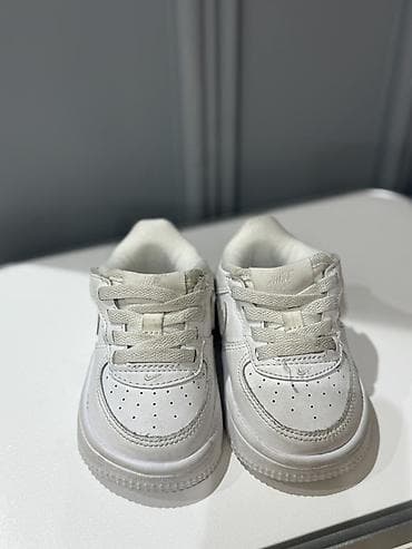 Туфли: Цвет - Белый Кроссовки, Nike, Размер: 19.5, Унисекс — 2