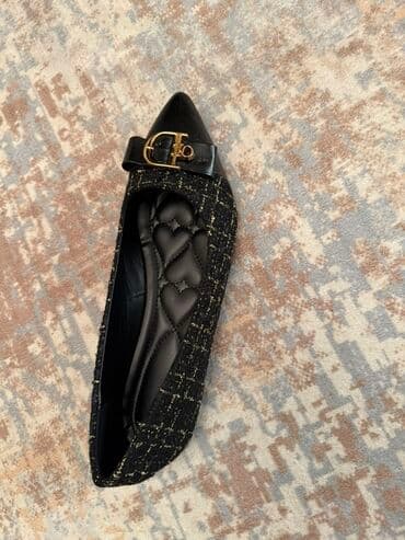 tangetka ayaqqabi: Baletkalar, Ölçü: 42, rəng - Qara, Yeni — 3