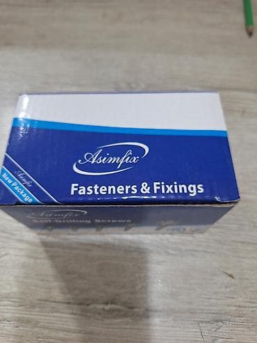smart açar: Asimfix Fasteners & Fixings – Hex başlı özünməşğul (self-drilling) — 1
