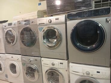ikinci əl samavar: Paltaryuyan maşın 10 kq-dan çox, İşlənmiş, Avtomat, Qurutma var, Kredit yoxdur, Ünvandan götürmə, Pulsuz çatdırılma, Ödənişli çatdırılma — 5