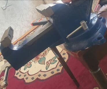 taxt doşəyi: Məngənə dəzgah üçün bərkidici mengene (stolüstü) - Korpus: tökmə — 7