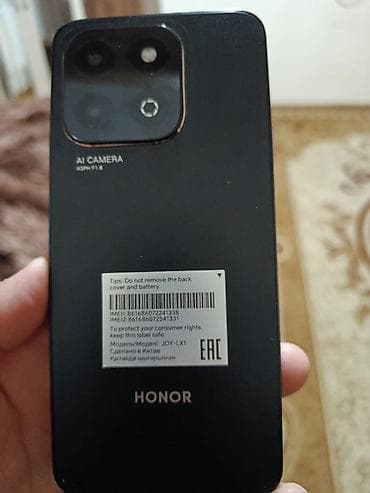 telefon honor 10: Honor X6b, 256 GB, rəng - Qara, İki sim kartlı — 3