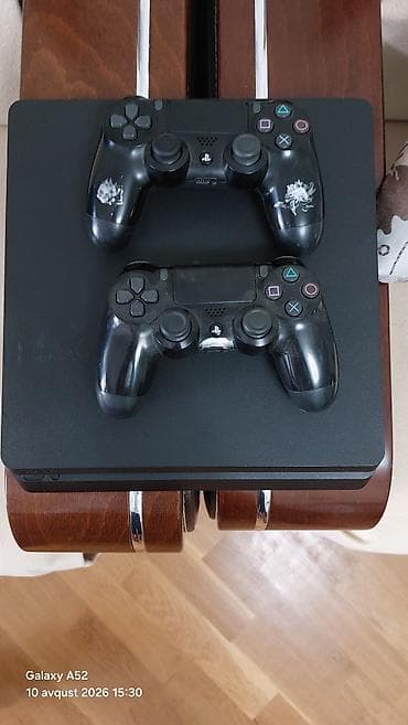 ps4 slim disk: PlayStation 4 Slim oyun konsolu paketi - Model: PS4 Slim - Yaddaş: 1 — 1