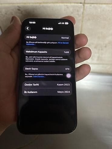Elektronika: IPhone 15 Pro, 512 GB, Gümüşü — 4