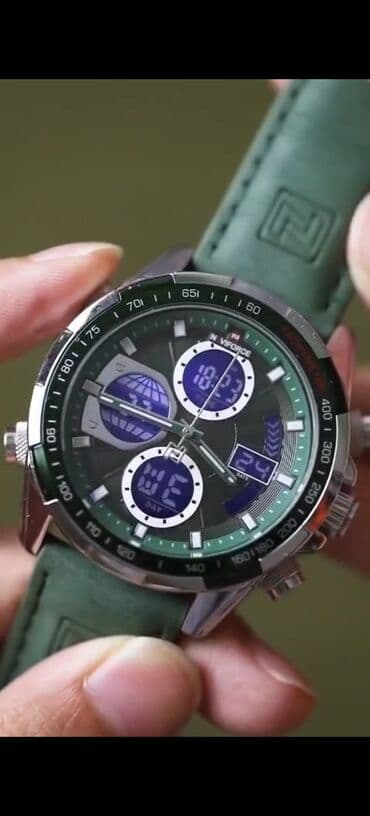 Yeni, Qol saatı, NaviForce, rəng - Yaşıl lalafo.az -da Yeni, Qol saatı, NaviForce, rəng - Yaşıl