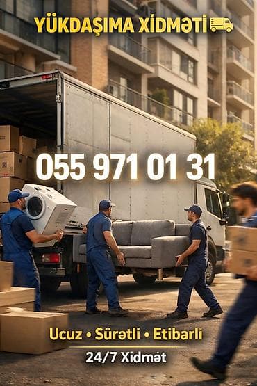 014 Yükdaşıma Xidməti - Məişət texnikası, mebel və qablaşdırılmış