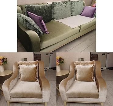İşlənmiş, Divan, 2 kreslo — 1