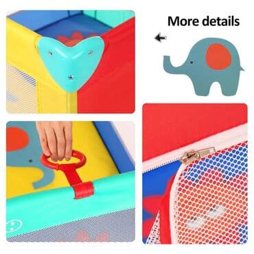 uşaq ucun manej: Körpələr üçün oyunu meydançası. Təhlükəsiz oyun döşəyi. Brend WELSPO — 7