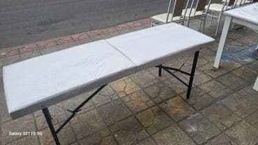 yastiq uzu: Yeni, Masaj kuşetkası, Qatlanmayan, rəng - Ağ — 18