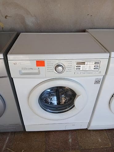 klas 6: LG paltaryuyan maşın – Inverter Direct Drive, 6 kq - Ön yükləməli — 1
