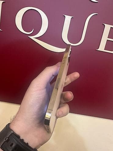 dubay versiya iphone: IPhone 12 Pro Max, 128 ГБ, Matte Gold, Face ID, С документами — 2