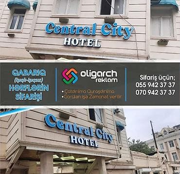 reklam işi: Qabarıq hərflər və neon-dekor reklam çözümləri - İşıqlı və işıqsız — 1