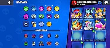 dost: Brawl Stars hesabı – yüksək inkişaflı, tam dolu kolleksiya - Kupa — 5