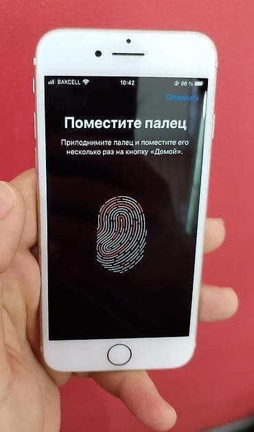 ipona: IPhone 7, Gümüşü, Barmaq izi — 3