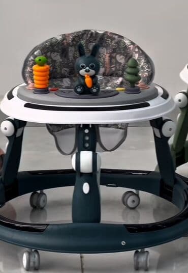 Gəzinti arabaları: Uşaq gəzdirəni / yürütəcəyi - Dairəvi, sabit və geniş əsaslıq: 6 ədəd — 2