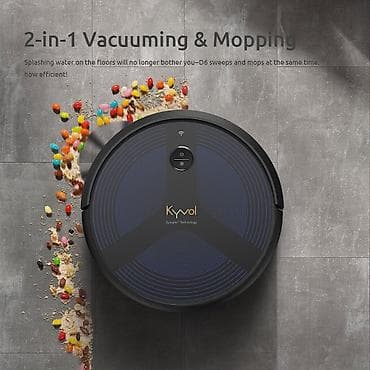 Elektronika: Kyvol Cybovac D6 Robot Vacuum Mop Smart tozsoran Ağıllı tozsoran 🤖 — 1