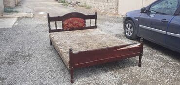 islenmis yataqlar: İşlənmiş, İkinəfərlik çarpayı, Matrassız, Siyirməsiz, Azərbaycan — 2