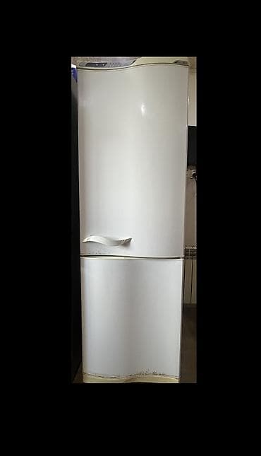 İşlənmiş 2 qapılı Atlant Soyuducu Satılır, rəng - Ağ