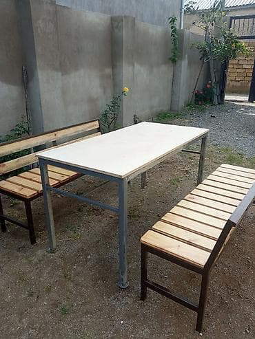 ev esyalari aliram: Bag uçun .uzunlugu 1,5 m.qalın prafilnən yıgılıb.Qiymıti 280 m — 1