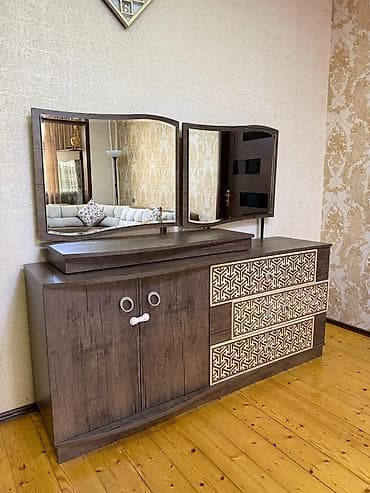 taxta stul stol: İşlənmiş, Dolab, Komod, Masa və oturacaqlar — 5