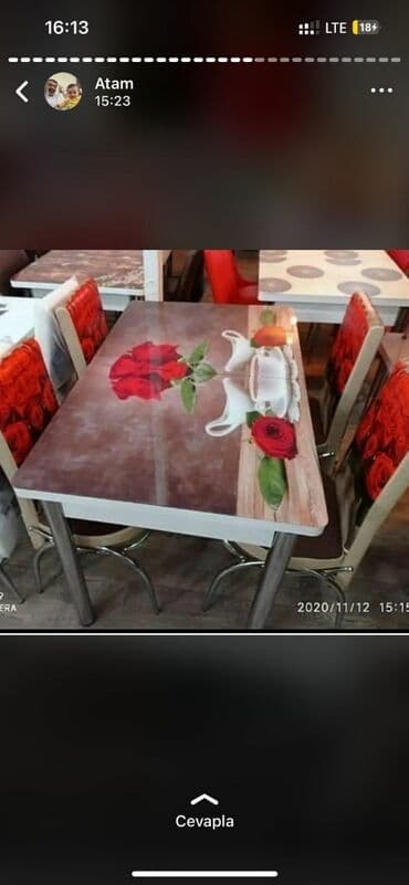 açılıb yığılan stollar: ✔️Türk istehsalı🇹🇷 *Kuxna üçün stol stul dəsti* 2 stul açılan masa — 6